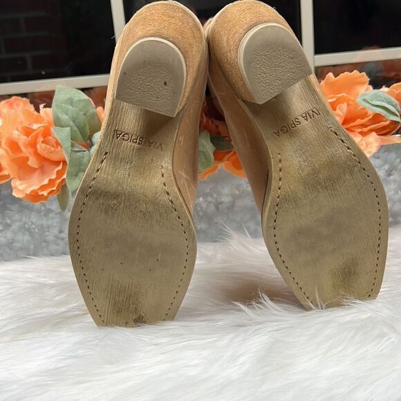 Via Spiga Leather Slouch Boots - Picture 9 of 11